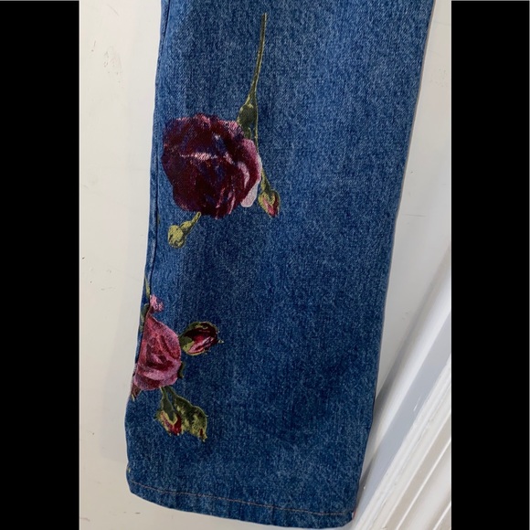 Roberto Cavalli Vintage 90s Hand Painted Jeans - Picture 9 of 16